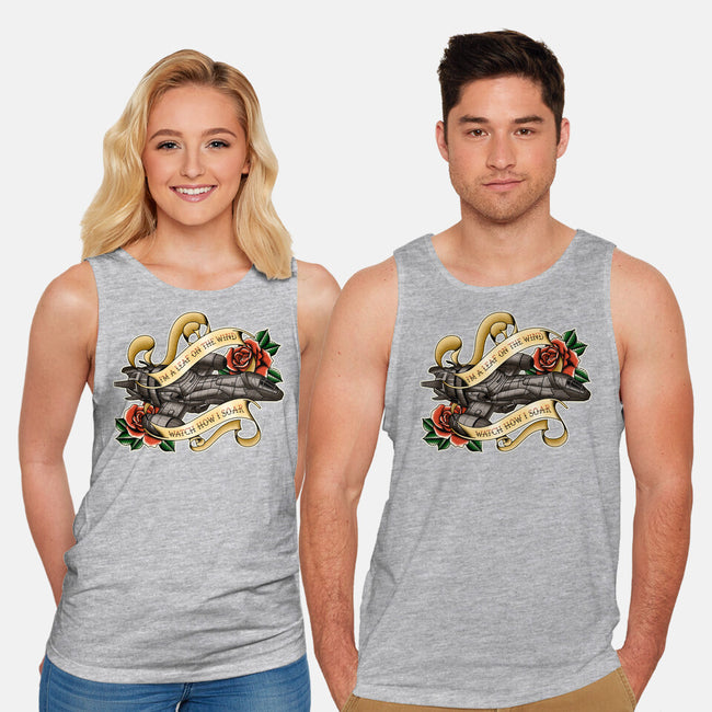 Smugglers Tattoo-unisex basic tank-retrodivision