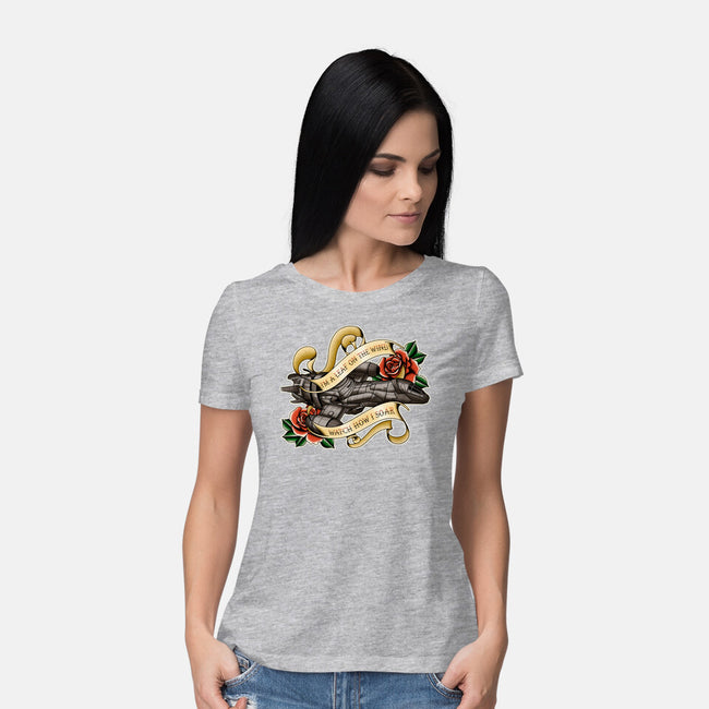 Smugglers Tattoo-womens basic tee-retrodivision