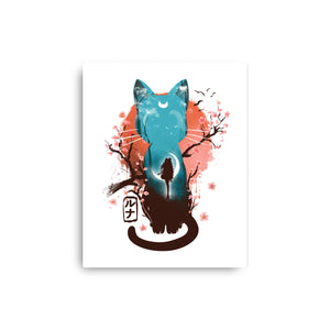 Japanese Moon Cat