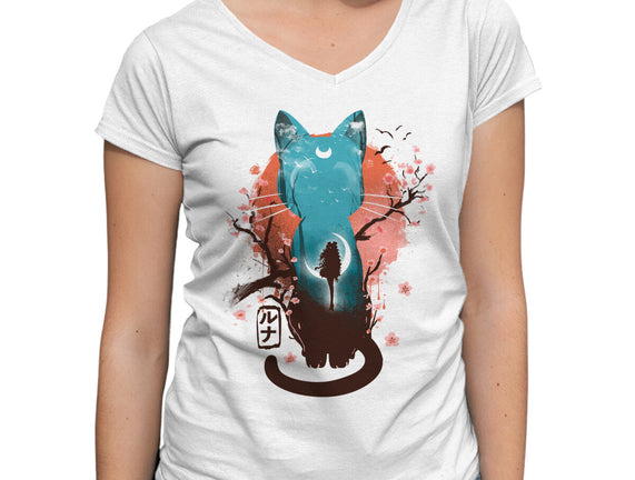 Japanese Moon Cat