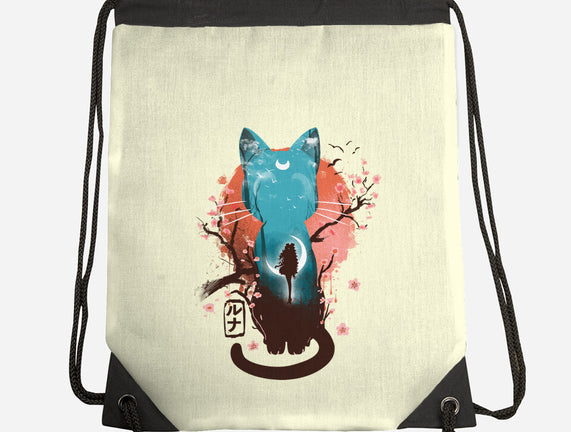 Japanese Moon Cat