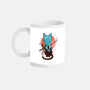 Japanese Moon Cat-none mug drinkware-IKILO
