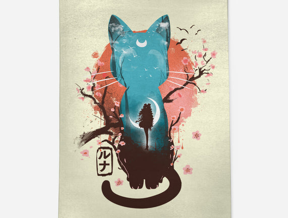 Japanese Moon Cat