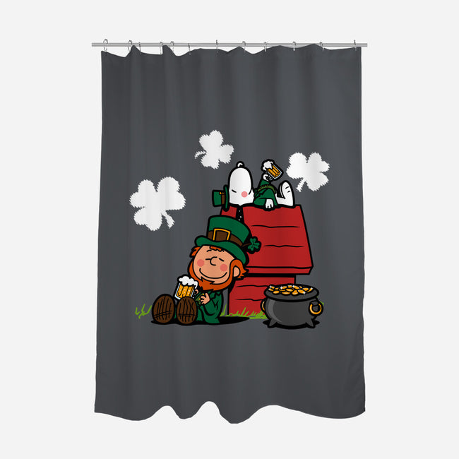Irish Nuts-none polyester shower curtain-Boggs Nicolas