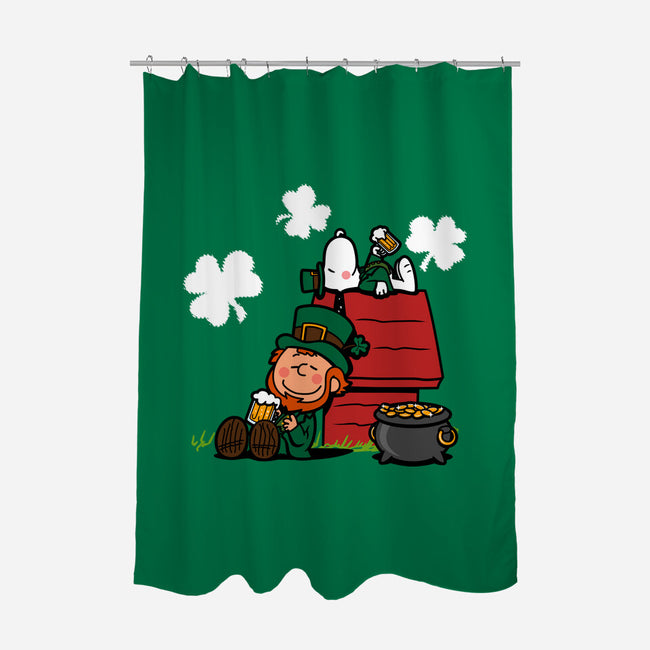 Irish Nuts-none polyester shower curtain-Boggs Nicolas