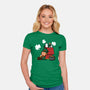 Irish Nuts-womens fitted tee-Boggs Nicolas