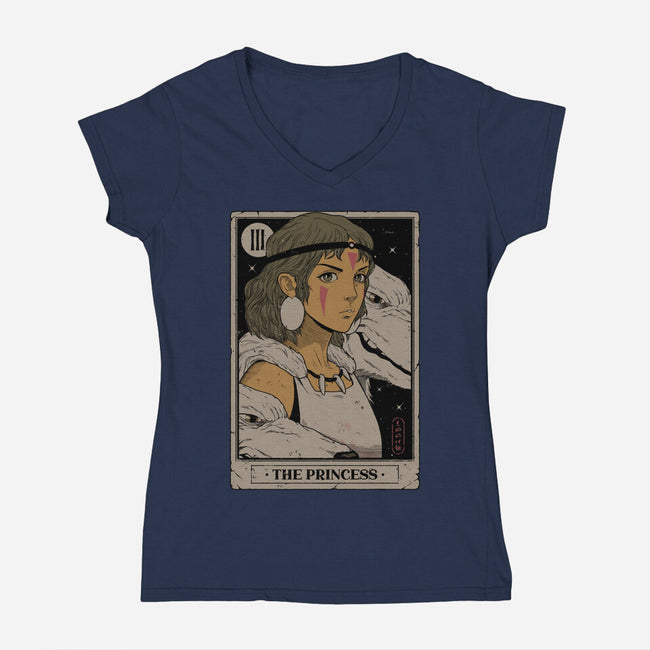 The Princess-womens v-neck tee-Hafaell