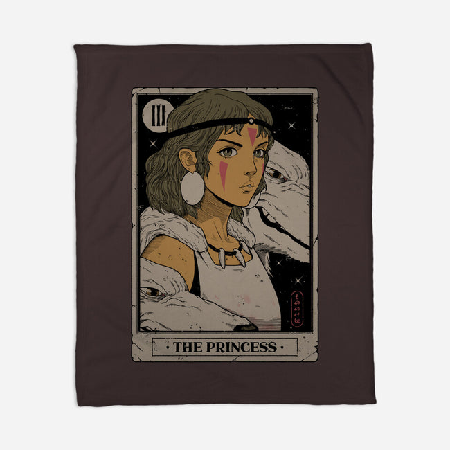 The Princess-none fleece blanket-Hafaell