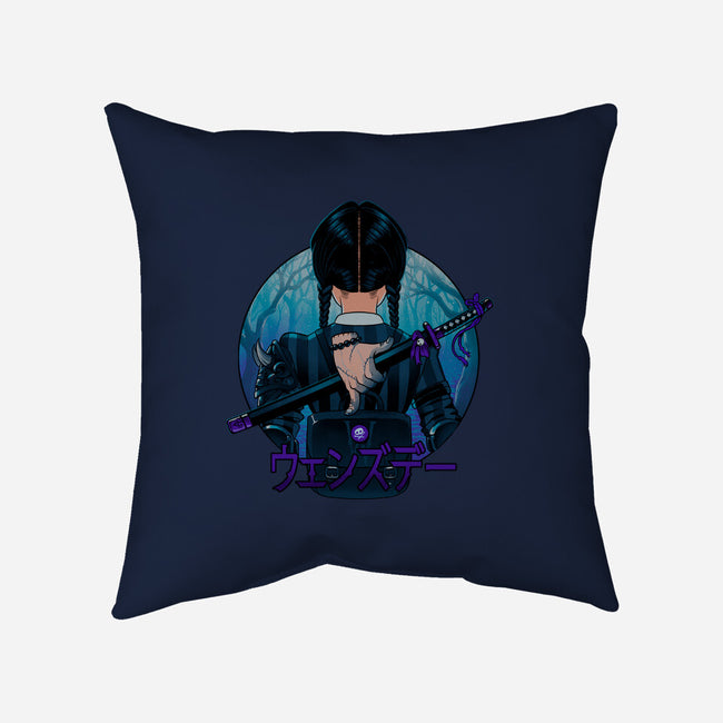 Autumn Wednesday-none removable cover w insert throw pillow-Bruno Mota