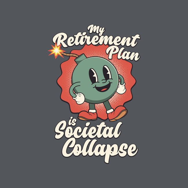 Societal Collapse-none removable cover w insert throw pillow-RoboMega