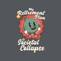 Societal Collapse-none removable cover w insert throw pillow-RoboMega