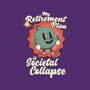 Societal Collapse-none removable cover w insert throw pillow-RoboMega