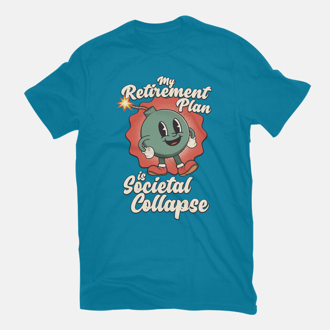 Societal Collapse-womens fitted tee-RoboMega