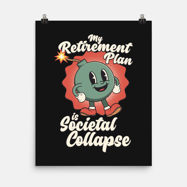 Societal Collapse-none matte poster-RoboMega