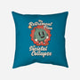 Societal Collapse-none removable cover w insert throw pillow-RoboMega