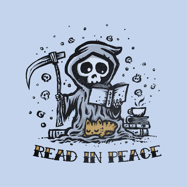 Reading In Peace-baby basic tee-kg07