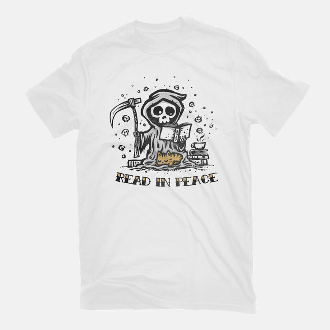 Reading In Peace-youth basic tee-kg07