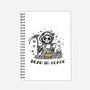 Reading In Peace-none dot grid notebook-kg07