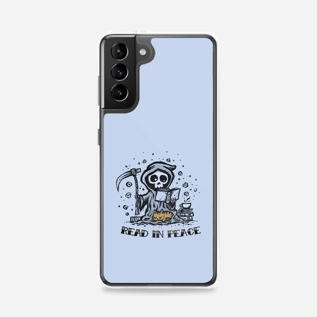 Reading In Peace-samsung snap phone case-kg07
