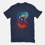 Color Vortex-womens basic tee-kharmazero