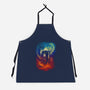 Color Vortex-unisex kitchen apron-kharmazero