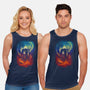 Color Vortex-unisex basic tank-kharmazero