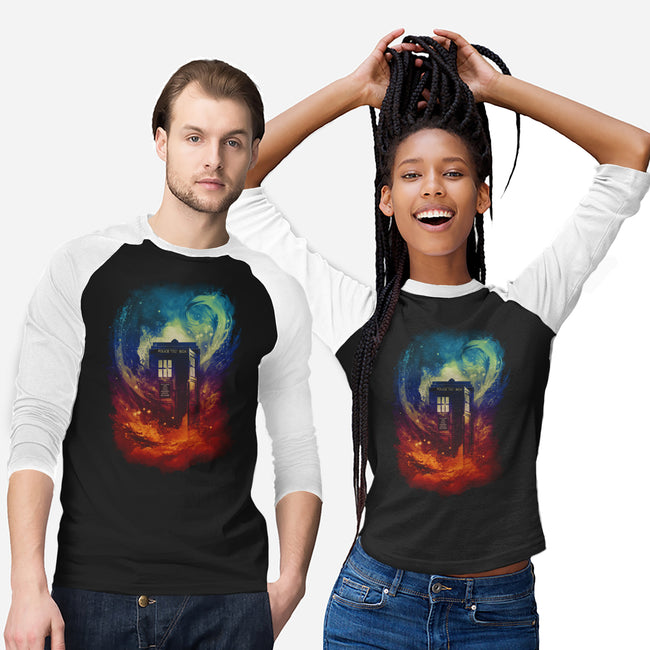 Color Vortex-unisex baseball tee-kharmazero