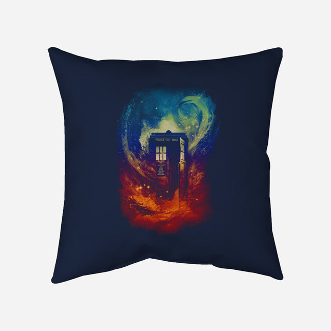 Color Vortex-none removable cover w insert throw pillow-kharmazero