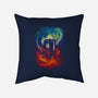 Color Vortex-none removable cover w insert throw pillow-kharmazero