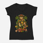 Super Dungeon Bros-womens v-neck tee-Studio Mootant