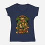 Super Dungeon Bros-womens v-neck tee-Studio Mootant