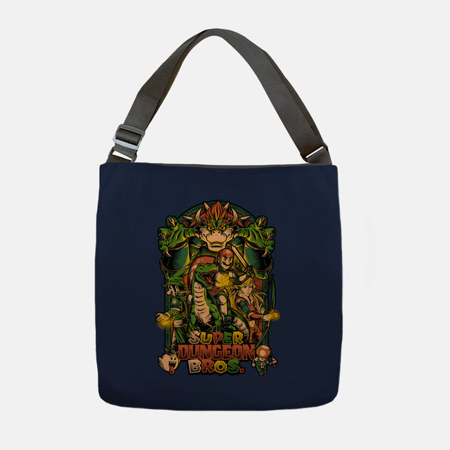 Super Dungeon Bros-none adjustable tote bag-Studio Mootant