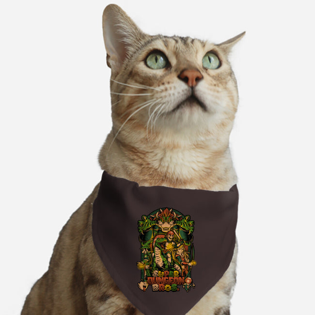 Super Dungeon Bros-cat adjustable pet collar-Studio Mootant