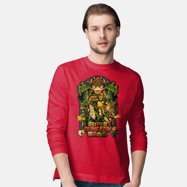 Super Dungeon Bros-mens long sleeved tee-Studio Mootant