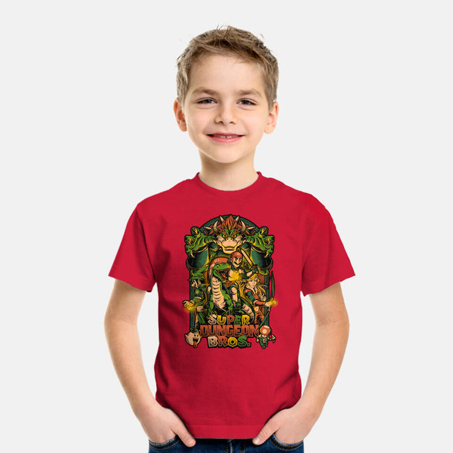 Super Dungeon Bros-youth basic tee-Studio Mootant