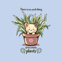 No Such Thing As Too Many Plants-unisex basic tee-TechraNova