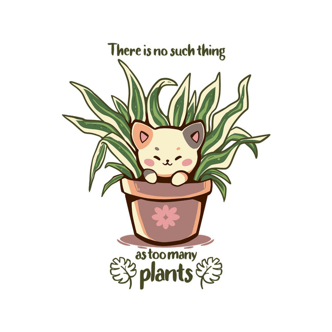 No Such Thing As Too Many Plants-none drawstring bag-TechraNova