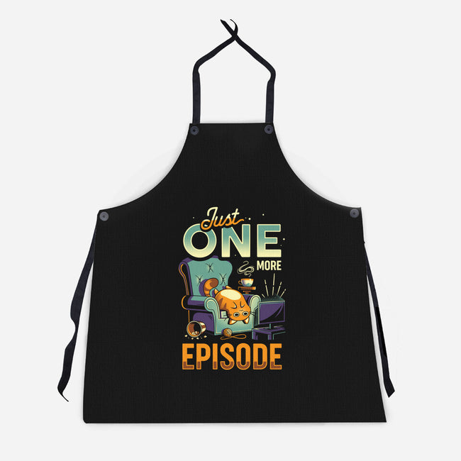 Chonky TV Addict-unisex kitchen apron-Snouleaf