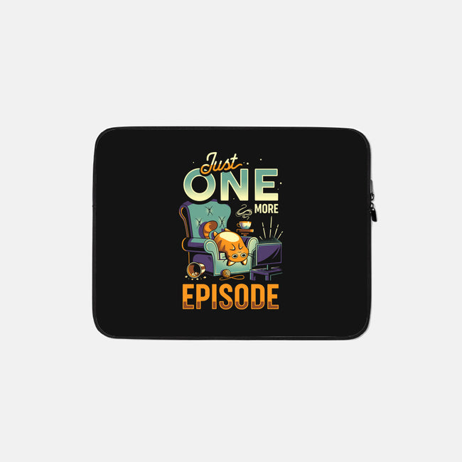 Chonky TV Addict-none zippered laptop sleeve-Snouleaf