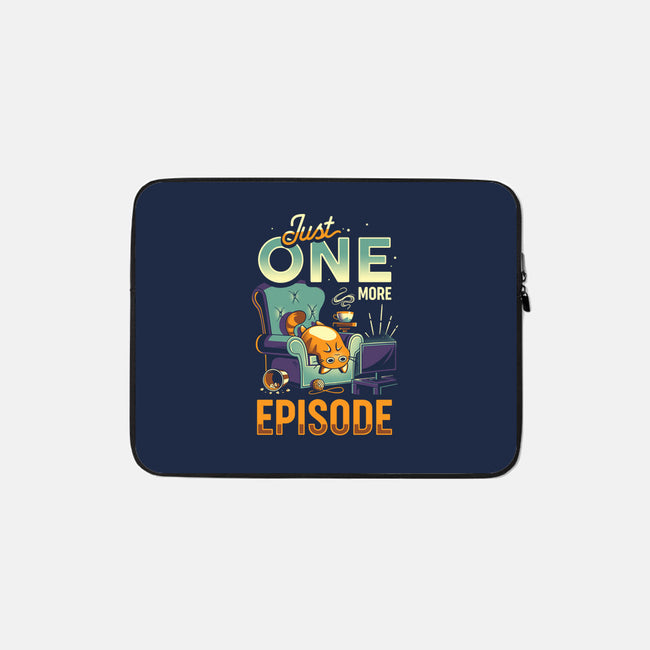 Chonky TV Addict-none zippered laptop sleeve-Snouleaf