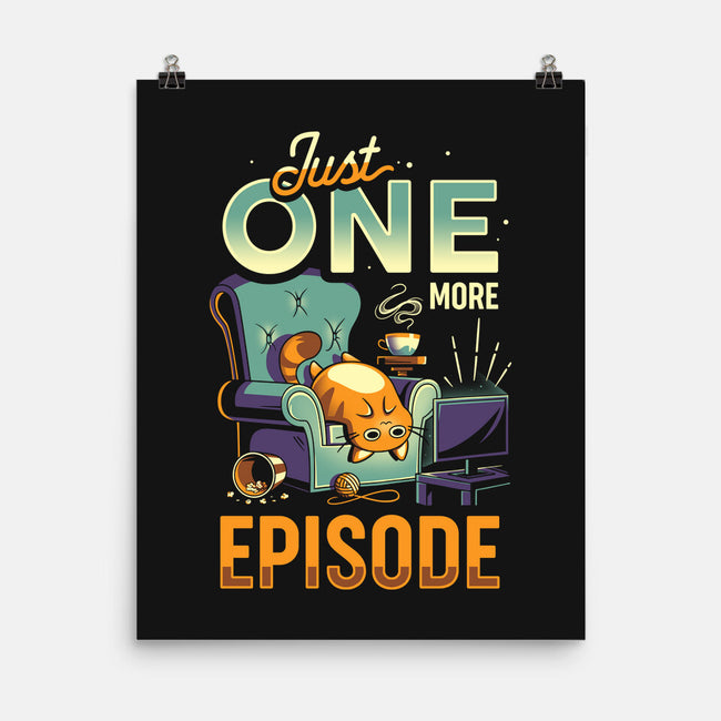 Chonky TV Addict-none matte poster-Snouleaf