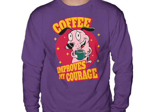 Coffee Improves My Courage