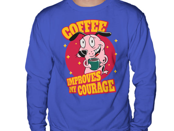 Coffee Improves My Courage