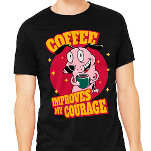 Coffee Improves My Courage
