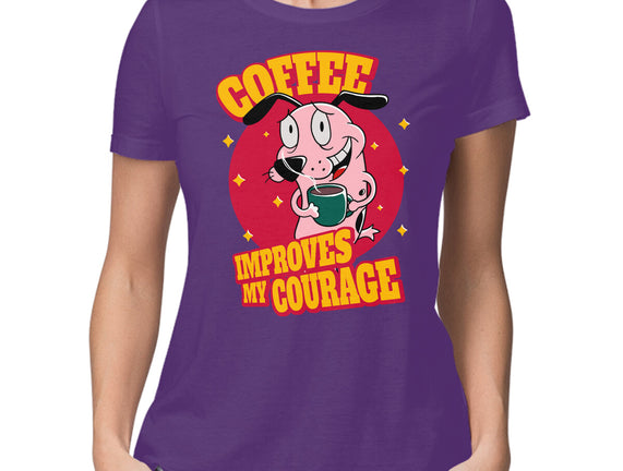 Coffee Improves My Courage