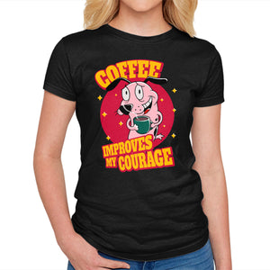 Coffee Improves My Courage