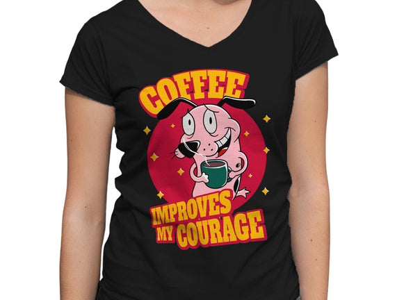 Coffee Improves My Courage