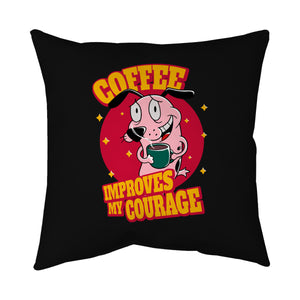 Coffee Improves My Courage