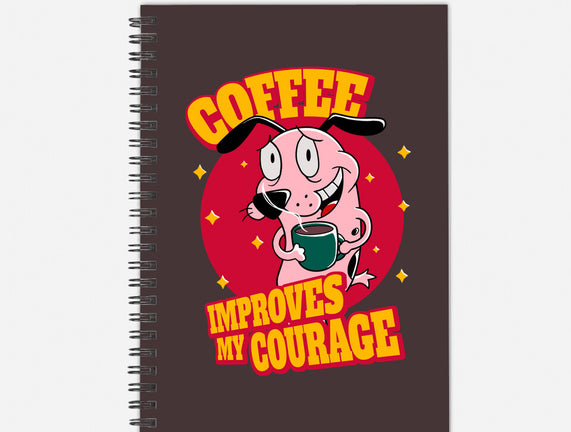 Coffee Improves My Courage