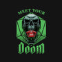 Meet Your Doom-none removable cover throw pillow-Studio Mootant